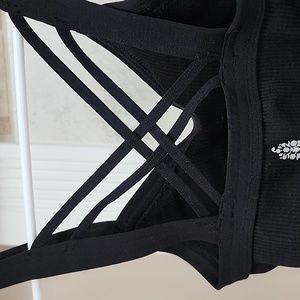 🖤 FREE PEOPLE MOVEMENT Black Ribbed Cami Cropped Top 🖤